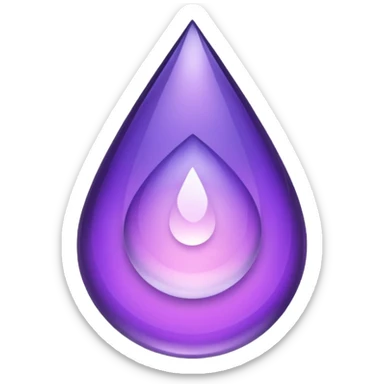 cristal violet sticker