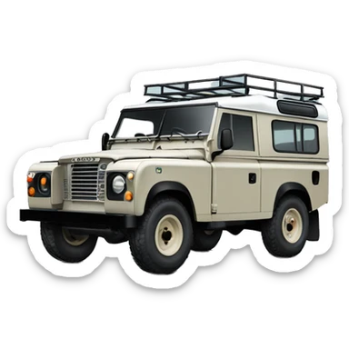 Land Rover Défender sticker