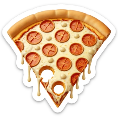 Masa pizza sticker