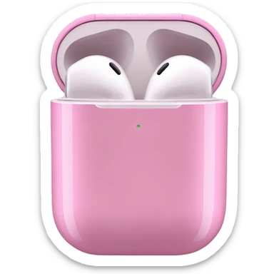 Pink airpod sticker
