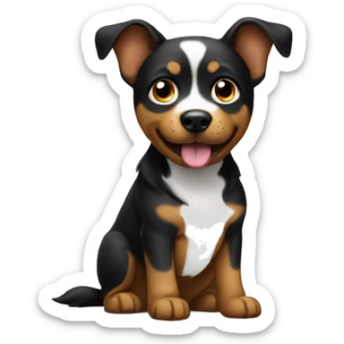 Dog sticker