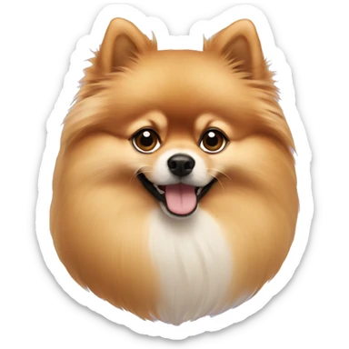 Pomeranian  sticker