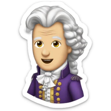 Mozart operat rock sticker