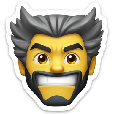 Marvels wolverine sticker