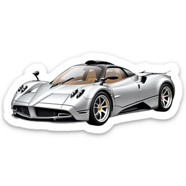 Pagani car sticker