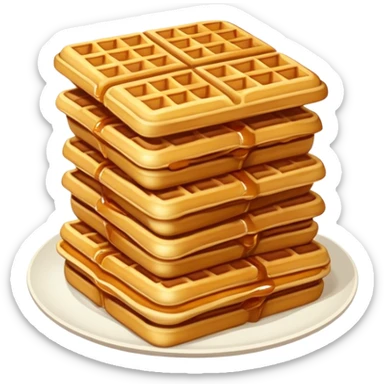waffles sticker