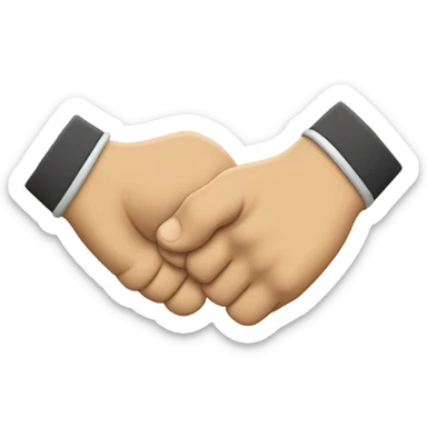 hands giving dap sticker