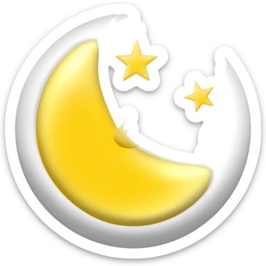 cara despertando. sticker