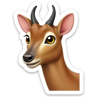 Southern Red Muntjac sticker