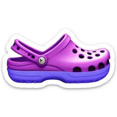crocs shoe sticker