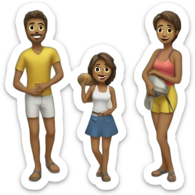 Tour jumelles  sticker