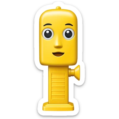 Pez llamado mostaza  sticker