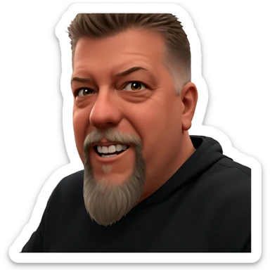 bearded boy in focus meme sticker