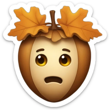acorn sticker