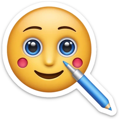 Create a emoji of realistic Instagram blue tick sticker