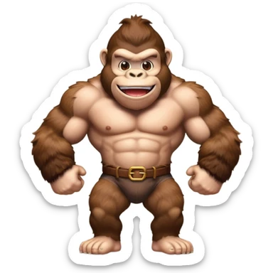 Donkey Kong🦍💪🐵 sticker
