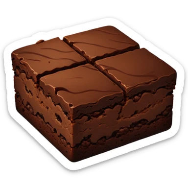 Chocolate Brownie sticker