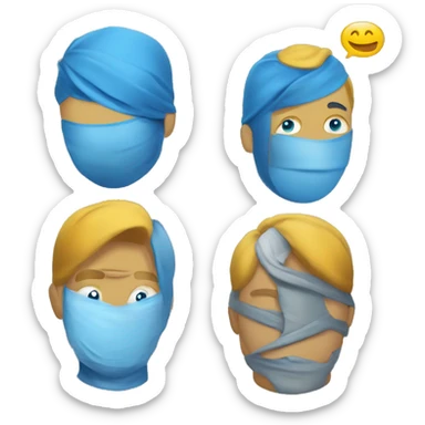 Saçını düzleştiren kumral kız sticker