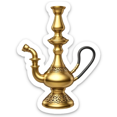 I see the brass hookah on the right side sticker