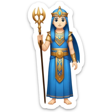 fullbody annunaki enlil sticker