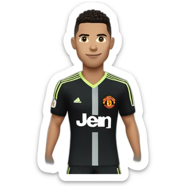 Ronaldo Manchester United sticker