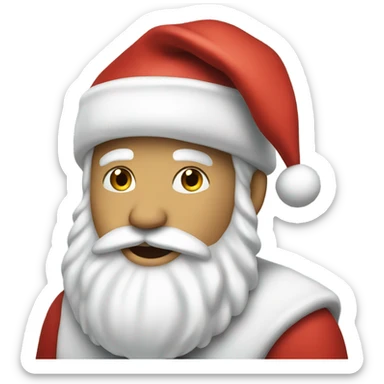 Santa sticker