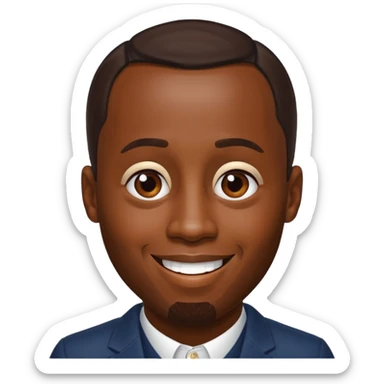 P Diddy smiling  sticker