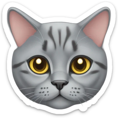 britishshorthaircat sticker