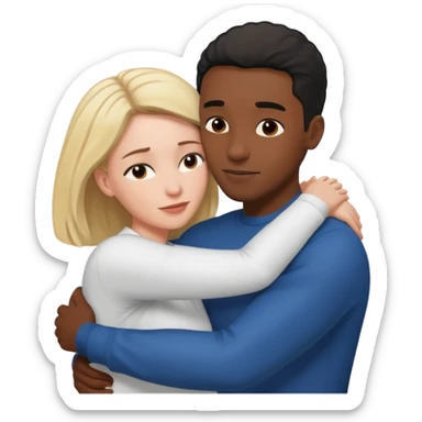 black male white female having sex sticker