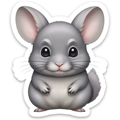 chinchilla casting magic  sticker