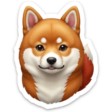 Sinsi köpek sticker