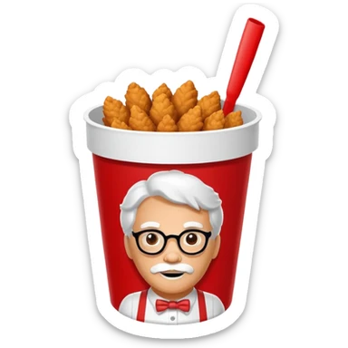 Kentucky Fried Chicken sticker