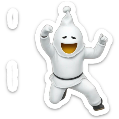 Bonhomme qui fait un dab sticker