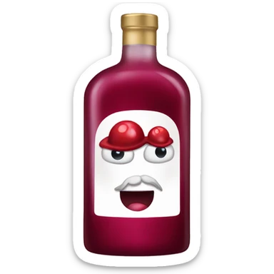 Cranberry vodka  sticker