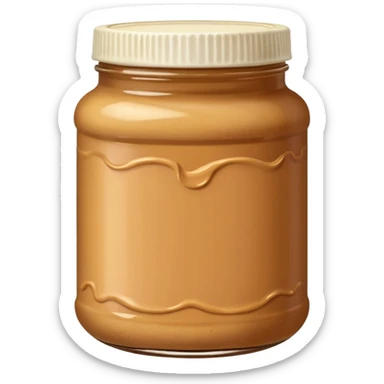 peanut butter sticker
