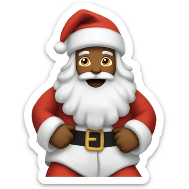 Santa sticker