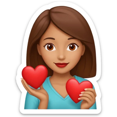 💘👩🏻‍🦯 sticker