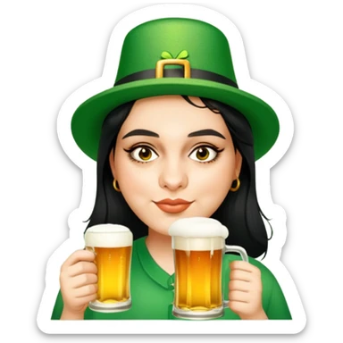 Having a Beer sticker