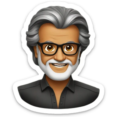 Super star rajini kanth , tamil actor sticker