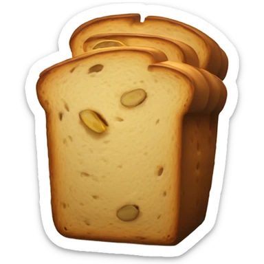 Banana bread sticker