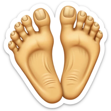 Stinky toes sticker