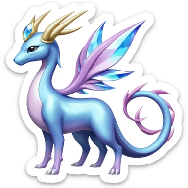 Cresselia-Suicune-Amaura-Dialga-fusion sticker