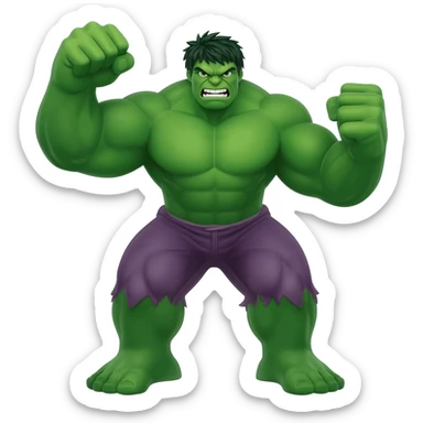Hulk sticker