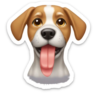 Dog that vomits sticker