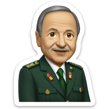 Abdelaziz Bouteflika sticker