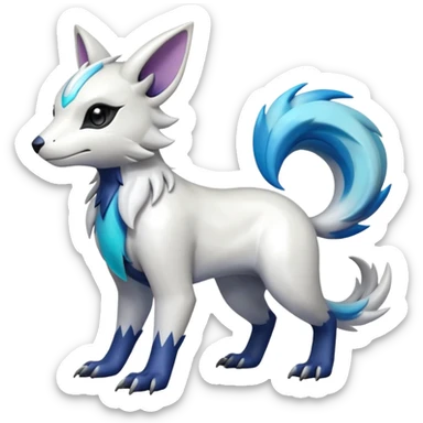 Shiny Linoone-Absol-Trico-Hybrid (Full body) sticker
