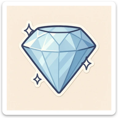 Create a diamond sticker
