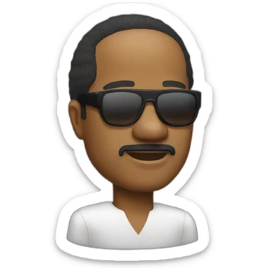 Stevie Wonder sticker