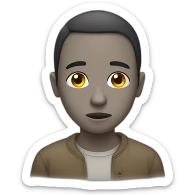 Je suis triste sticker