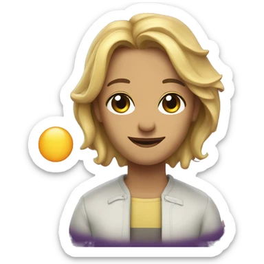 Rising sign Gemini, sun Leo, moon Gemini sticker